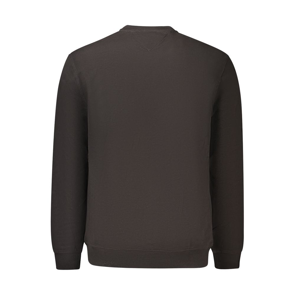 Tommy Hilfiger sweatshirt med logoprint til mænd – sort