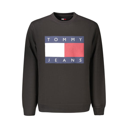 Tommy Hilfiger sweatshirt i regenerativ bomuld til mænd – sort
