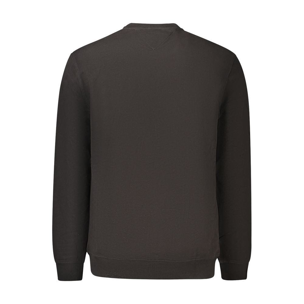 Tommy Hilfiger sweatshirt i regenerativ bomuld til mænd – sort