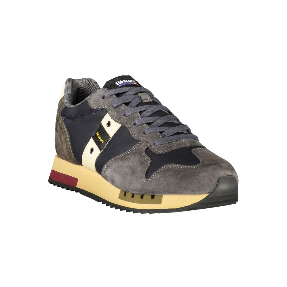 Blauer sneakers med udtagelig indersål – blå
