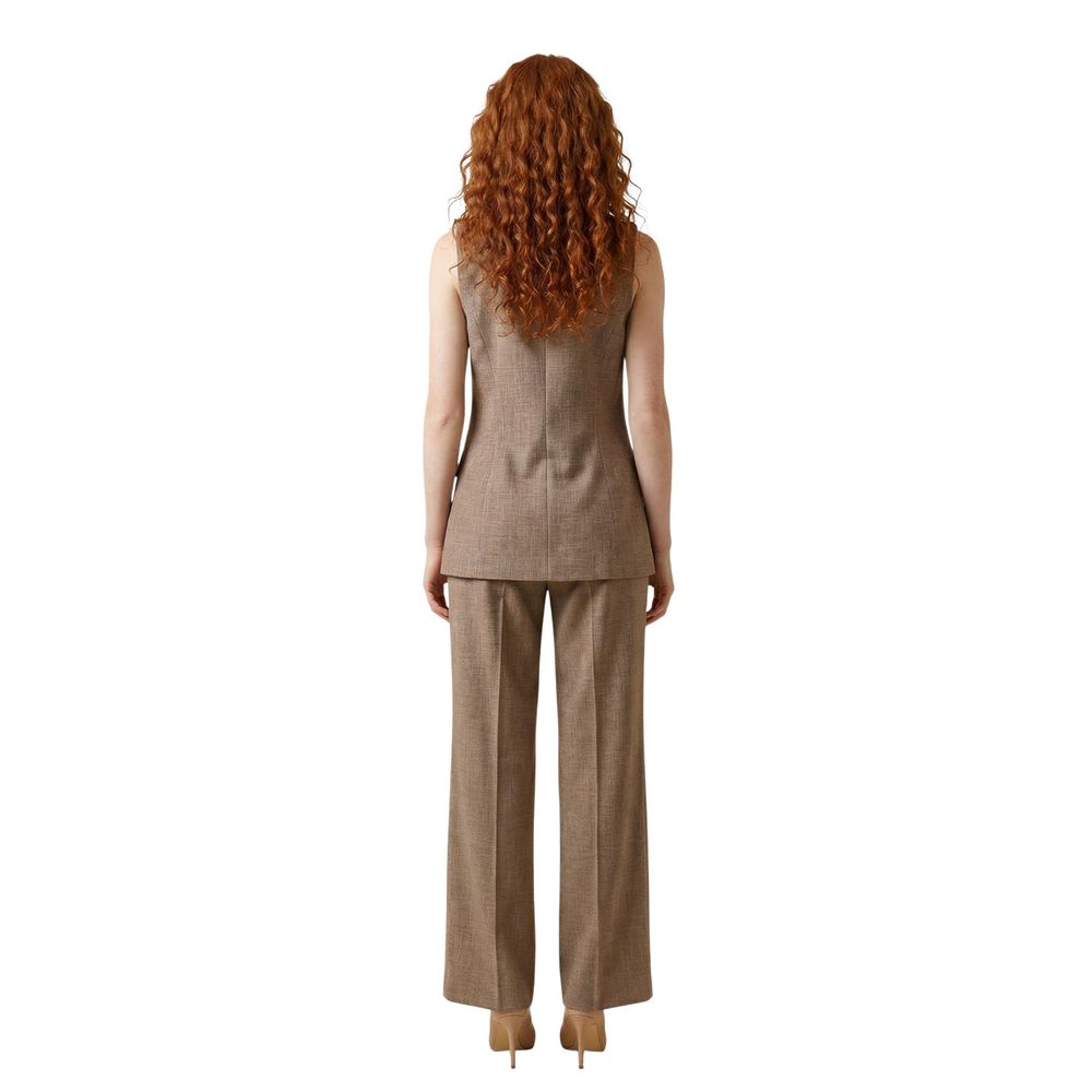 Beige Liu Jo vest i viskoseblanding