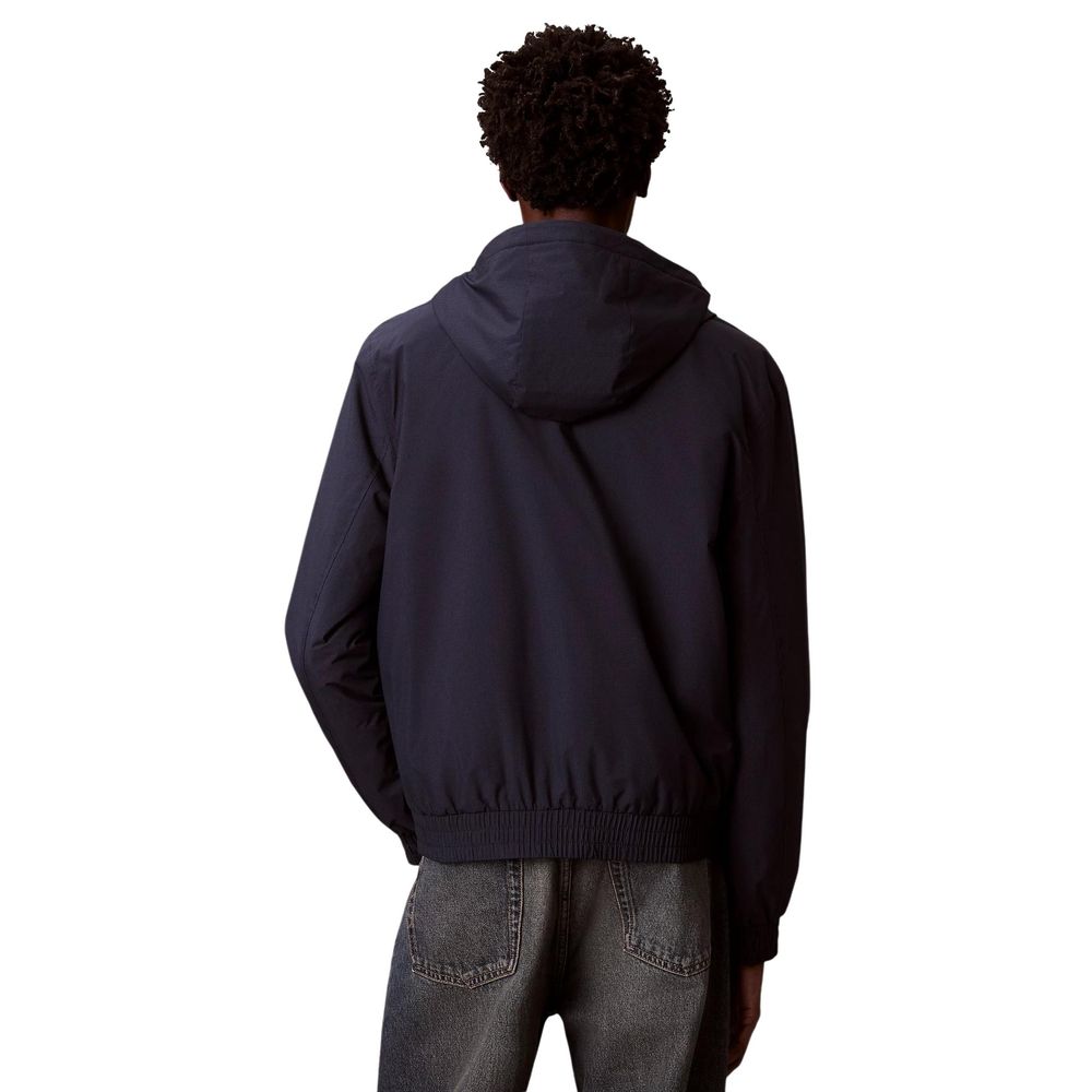 Calvin Klein Jeans lang jakke til mænd – blå