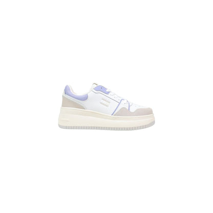 Tommy Hilfiger Jeans EN0EN02916 chunky sneakers i ruskind – hvid