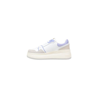 Tommy Hilfiger Jeans EN0EN02916 chunky sneakers i ruskind – hvid