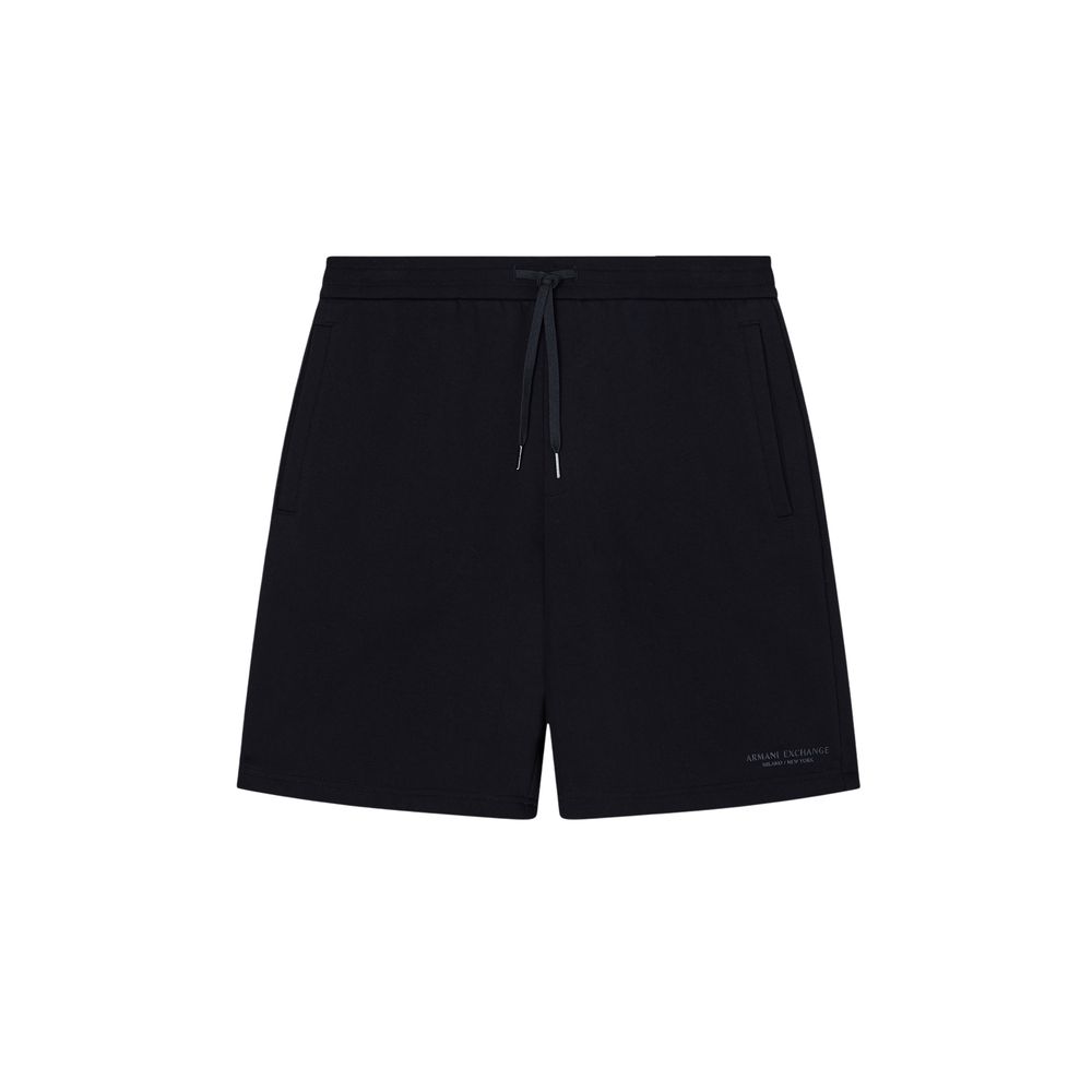 Sorte Armani Exchange bomuldsshorts