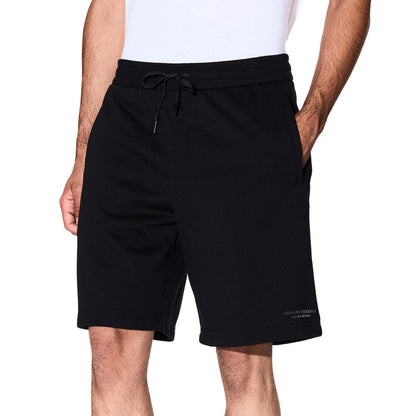 Sorte Armani Exchange bomuldsshorts