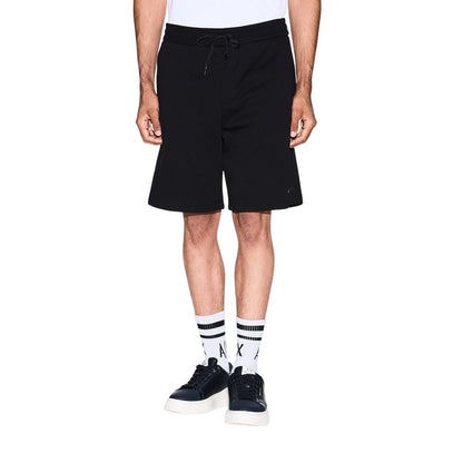 Sorte Armani Exchange bomuldsshorts