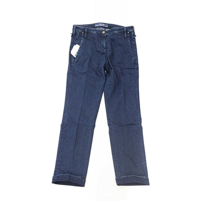 Jacob Cohen Blue Cotton Women Jeans