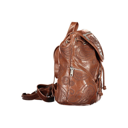 Desigual Brown Polyurethane Women's Backpack