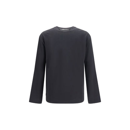Jacquemus Rond Carré langærmet T-shirt – sort