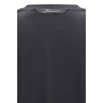Jacquemus Rond Carré langærmet T-shirt – sort