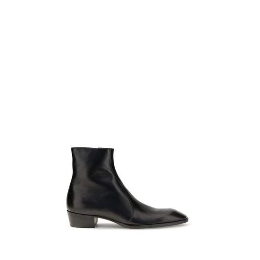 Saint Laurent Aurelien Splendor ankelstøvler – sort