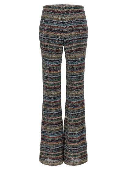 Missoni Multicolor Viscose Flared Pants
