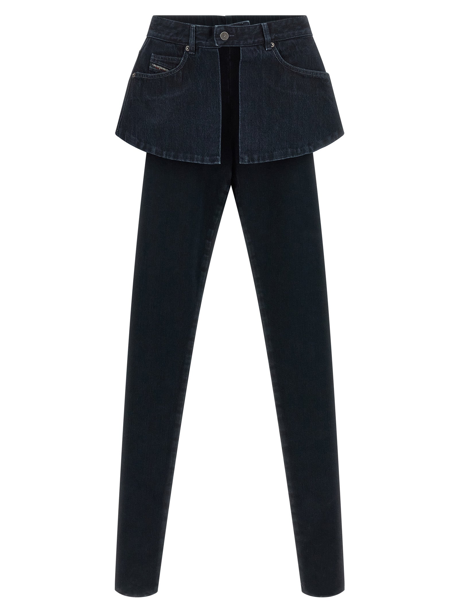 Diesel Blue Cotton Skinny Jeans
