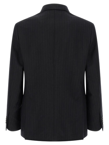 Lardini Blue Virgin Wool Two-Piece Suit
