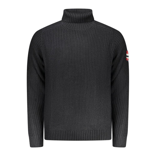 Norway 1963 Blue Wool Men Sweater
