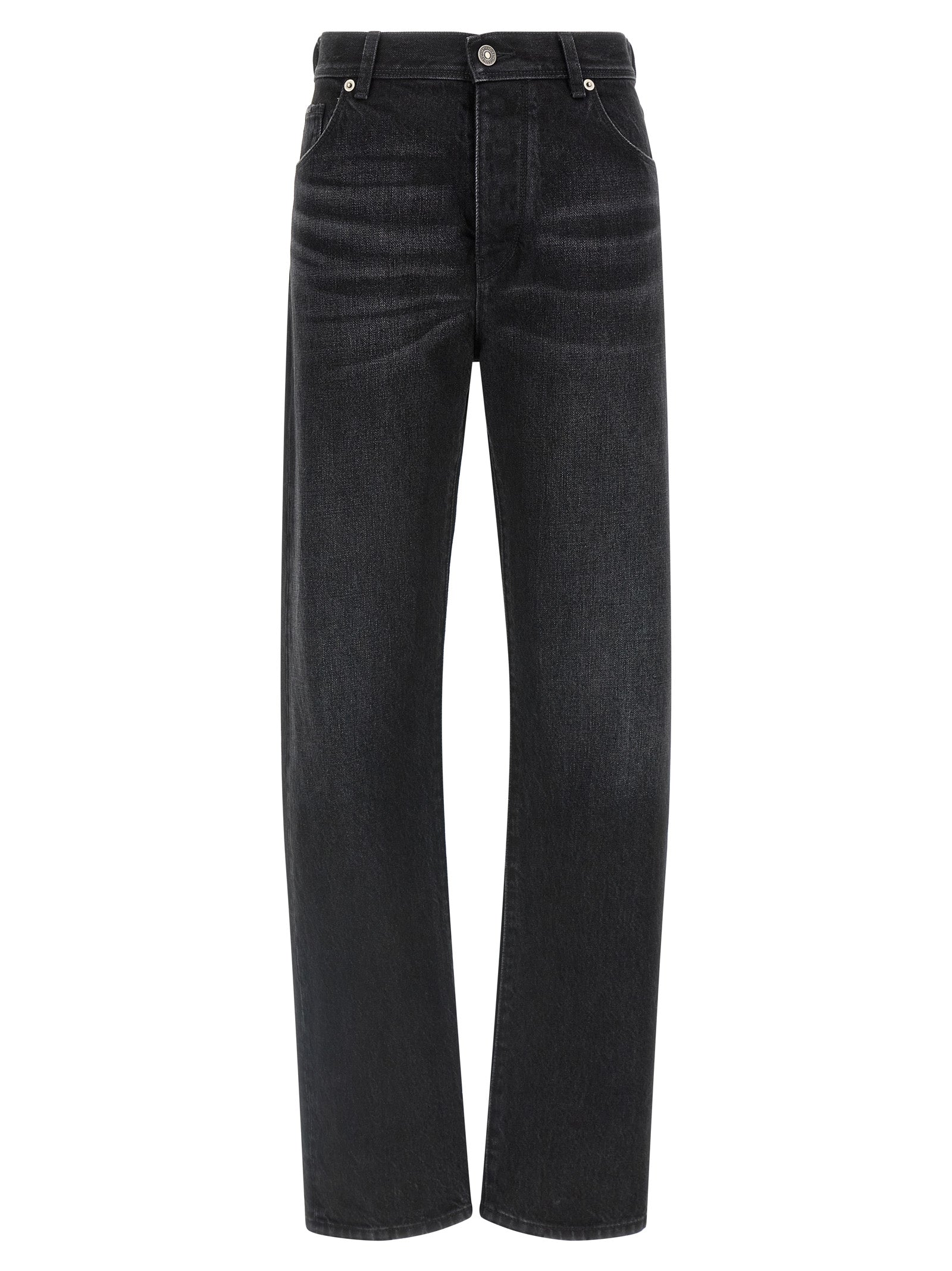Fendi Black Cotton Jeans Denim