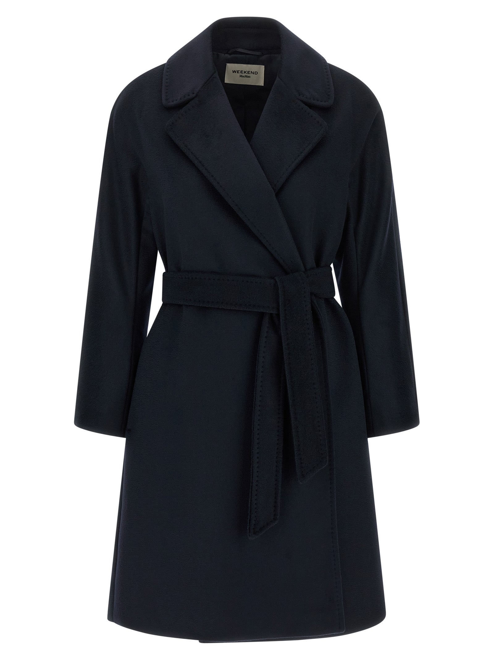 Max Mara Blue Wool Coat