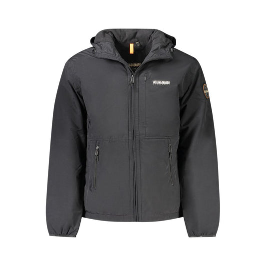 Napapijri Black Polyamide Men Jacket