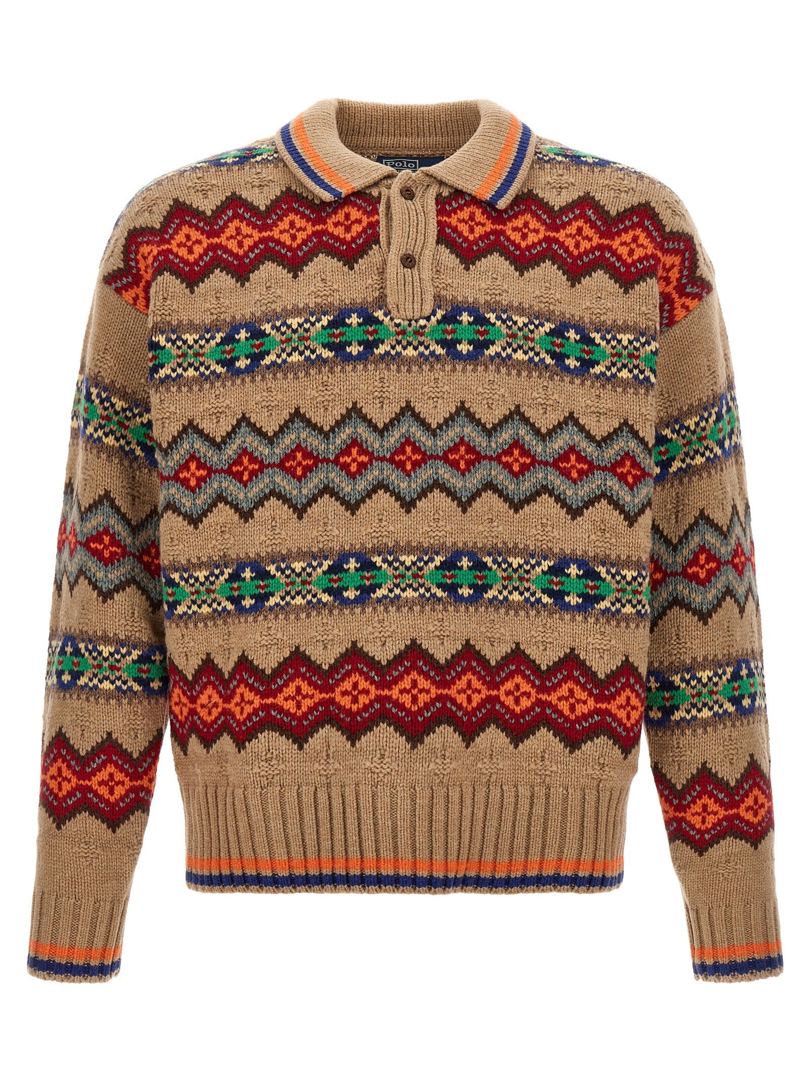 Polo Ralph Lauren Multicolor Wool Cardigan