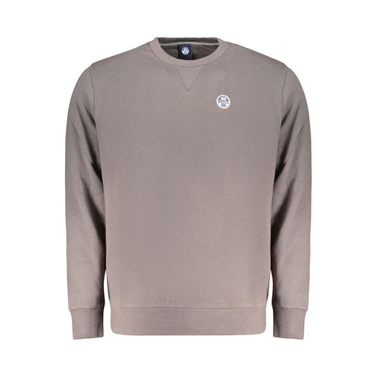 North Sails Gray Cotton Men's Sweatshirt