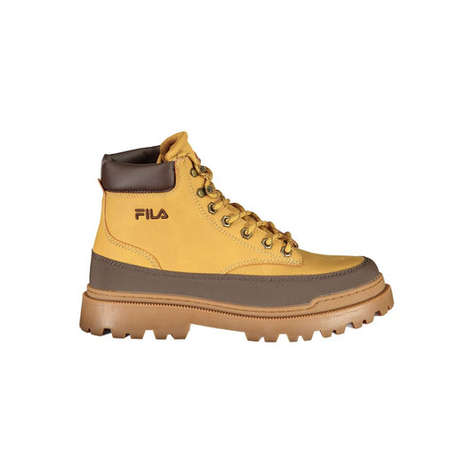 Fila Giallo Polyester Men's Sneaker