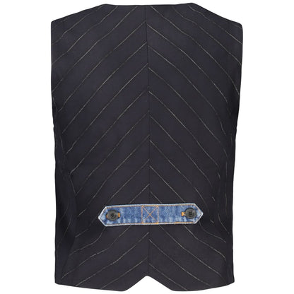 Blå Desigual Double Diplo vest