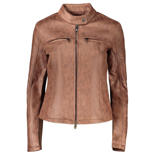 Desigual bikerjakke til kvinder – brun
