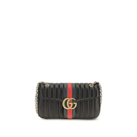 Gucci Jetset GG Marmont Medium skuldertaske – sort
