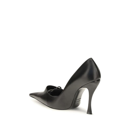 Balenciaga Bloom nappa-pumps i lammeskind – sort