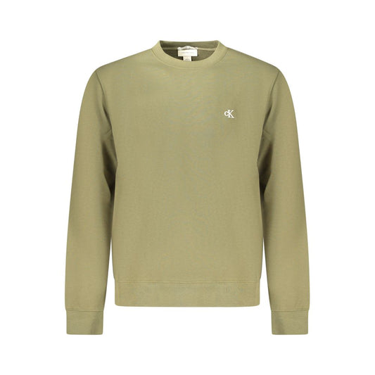 Calvin Klein sweatshirt i bomuld – grøn