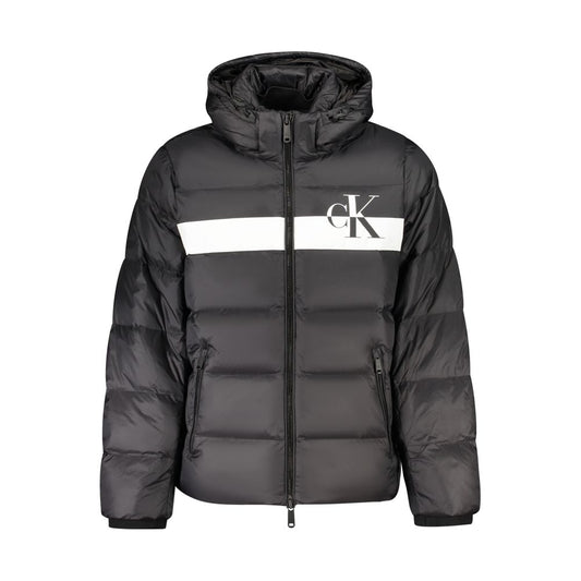 Calvin Klein shelljakke i nylon – sort