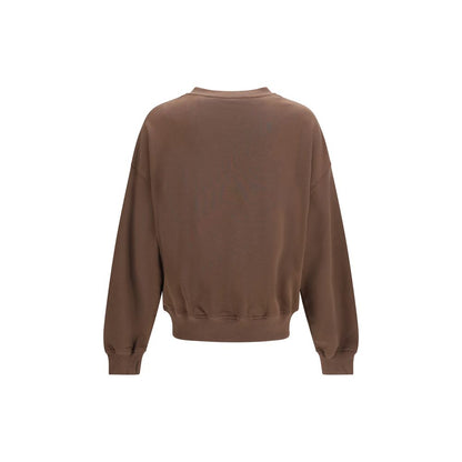 Palm Angels Palm Tree sweatshirt i bomuld – brun