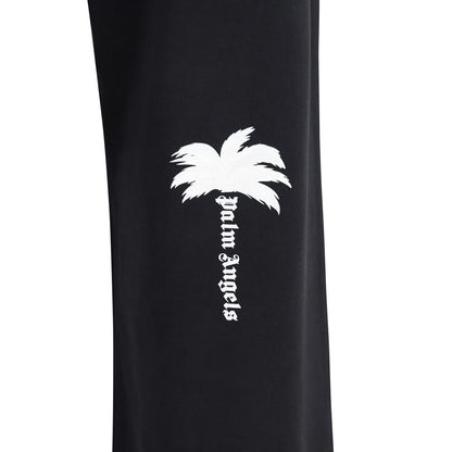 Palm Angels Black Cotton Sweatshirt