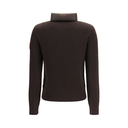 Canada Goose Brown Wool Oves Aries Full-Length Jacket