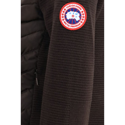 Canada Goose Brown Wool Oves Aries Full-Length Jacket