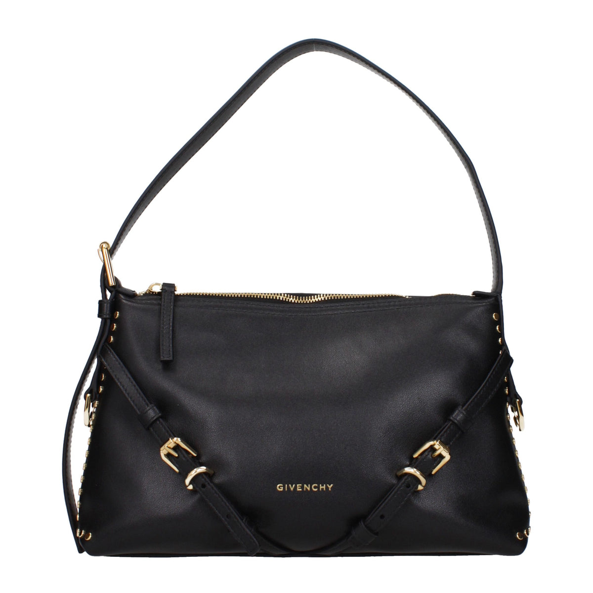 Givenchy skuldertaske i læder – sort (BB514XB2DJ001)