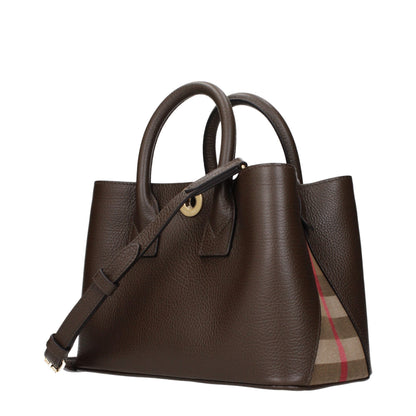 Burberry håndtaske i læder – brun (8111969)