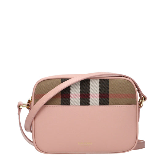 Burberry crossbody-taske i pink læder – 8120832