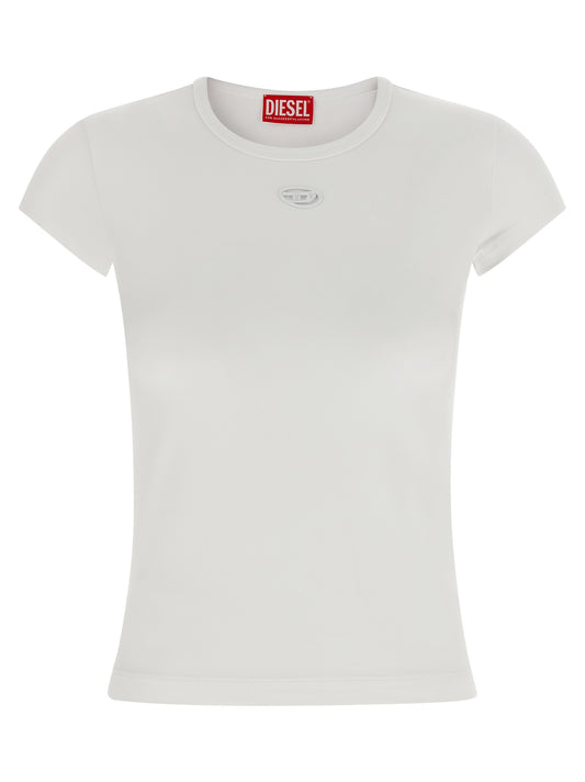Diesel White Cotton T-Shirt