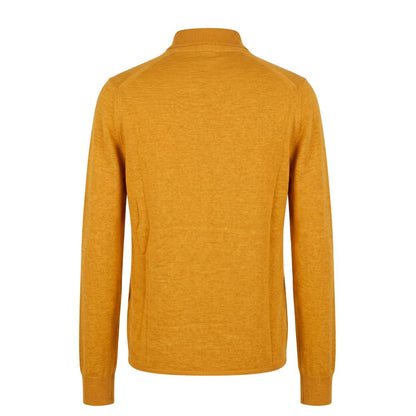 Malo Orange Silk Men Sweater