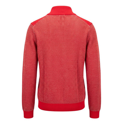 Malo Red Cotton Men Sweater