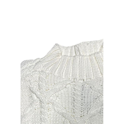 Malo White Cotton Men's Sweater