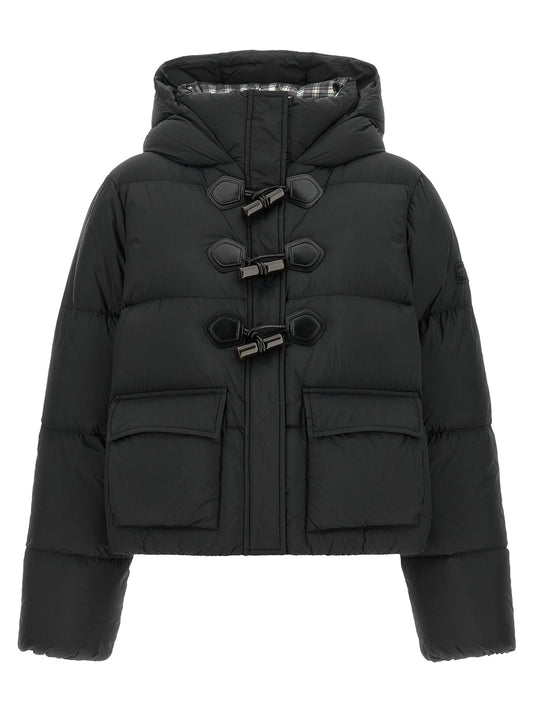 Ganni Black Polyamide Full-Length Jacket