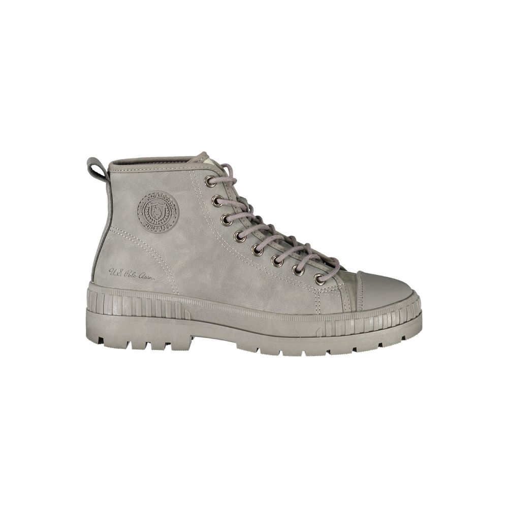 U.S. POLO ASSN. Gray Polyurethane Women's Boot
