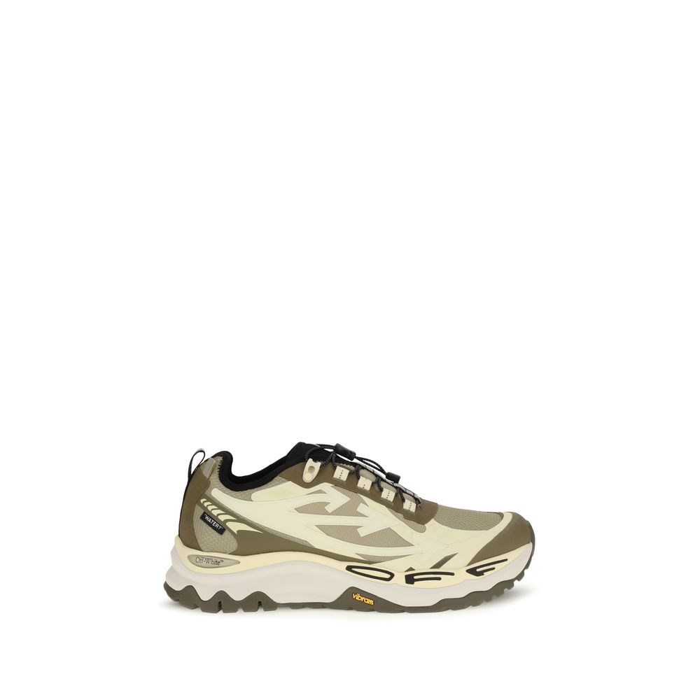 Off-White BRB Trail Low tofævede sneakers i polyester