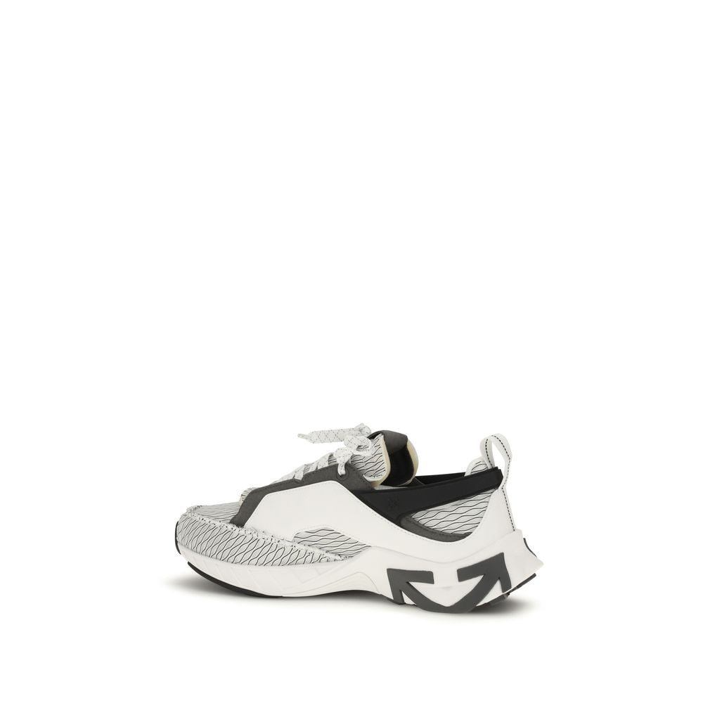 Off-White multifarvede sneakers i tekstil