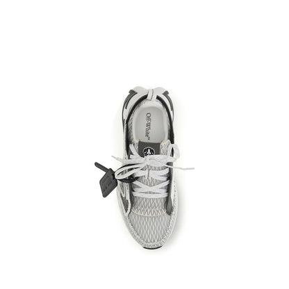 Off-White multifarvede sneakers i tekstil