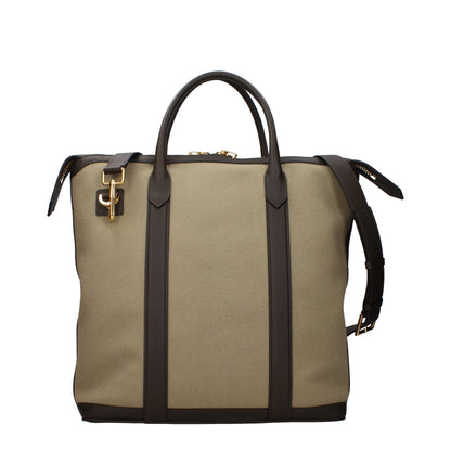 Tom Ford beige håndtaske i stof