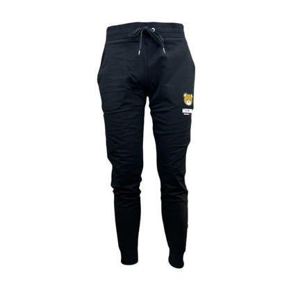 Sorte Moschino joggers i bomuld